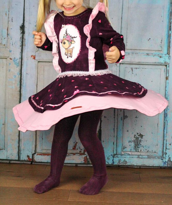 Emmas Winterkleid Nähanleitung/Schnittmuster Gr. 74-146 image number 5