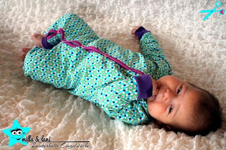"Baby-Jumpsuit" Einteiler / Schnittmuster und Nähanleitung image number 7