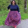 Kleid SUZANA (32-58) Materialmix Schnittmuster thumbnail number 7