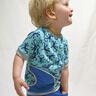 Pilvi - Raglanshirt Gr. 50 - 104 mit Tasche & Knopfleiste thumbnail number 6