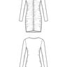 Schnittmuster nach Maß, Minikleid mit Raffung thumbnail number 3