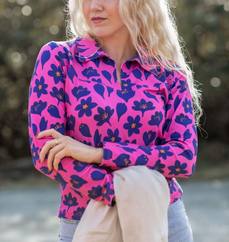 Kragen-Shirt #Vicky Nähanleitung und Schnittmuster (XS-XL) image number 3