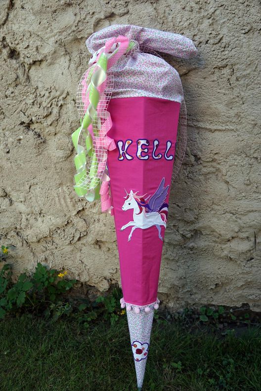 Schultüte Zuckertüte mit Innenkissen nähen alle Größen image number 2