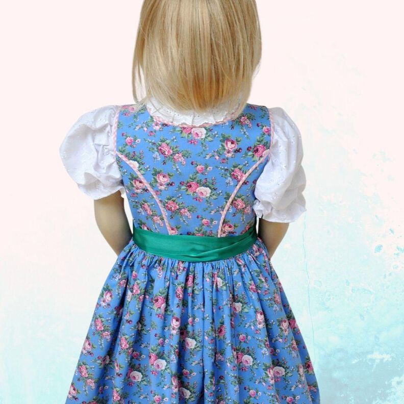 Kinderdirndl Resli 1 Gr. 80 -140 Schnittmuster image number 5