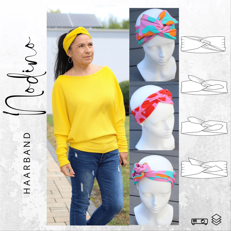 Ebook PDF Haarband NODINO image number 1