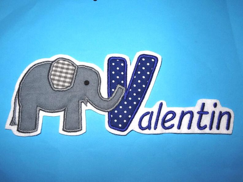 Elefant Stickdatei image number 4