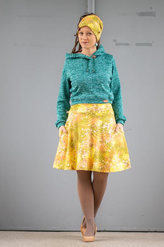 Kombiebook Lieblingsrock Vicky & Crop-Hoodie Anouk  image number 4