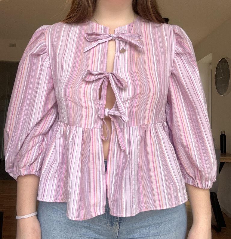 Oberteil / Bluse mit Schleifen image number 11