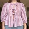 Oberteil / Bluse mit Schleifen thumbnail number 11