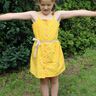 Kinder Träger Kleid mit gesmoktem Rücken GARIS ♥ Gr. 98-164 thumbnail number 8