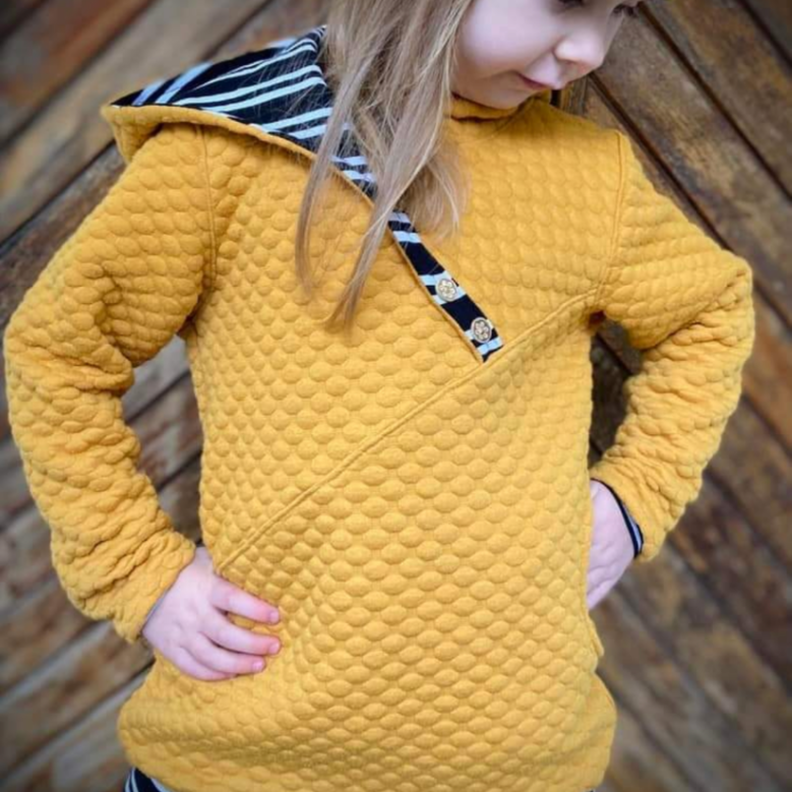 E-Book Hoodie Asymmetrie Gr. 104 - 140 image number 1