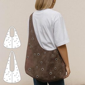 Hobo Bag Schnittmuster Damen Einfache Tasche nähen
