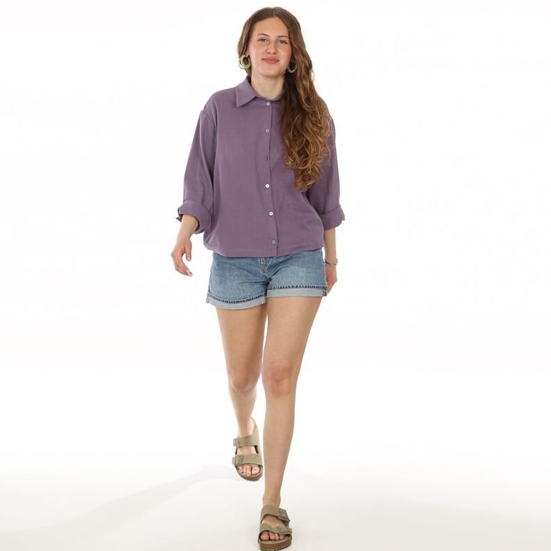 FRAU RUTH - Bluse mit Gummizug im Rücken XS-XXL image number 8