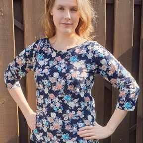 Lea – Elegantes Shirt, U-Boot-Ausschnitt, BU 80-116, A4+A0