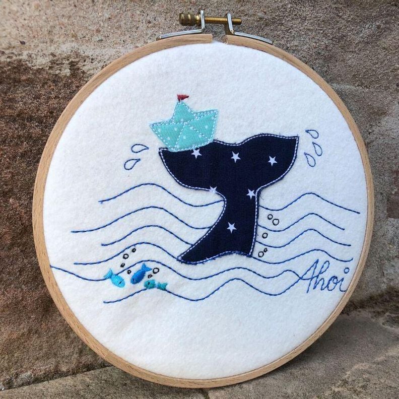 Stickdatei Set "Flossen Fluke" und "Schiff" – DOODLE – 18x13 image number 10