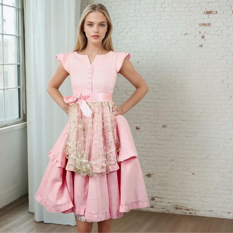 Schnittmuster Dirndl Fleur Gr. 34-54 - Leinenkleid image number 6