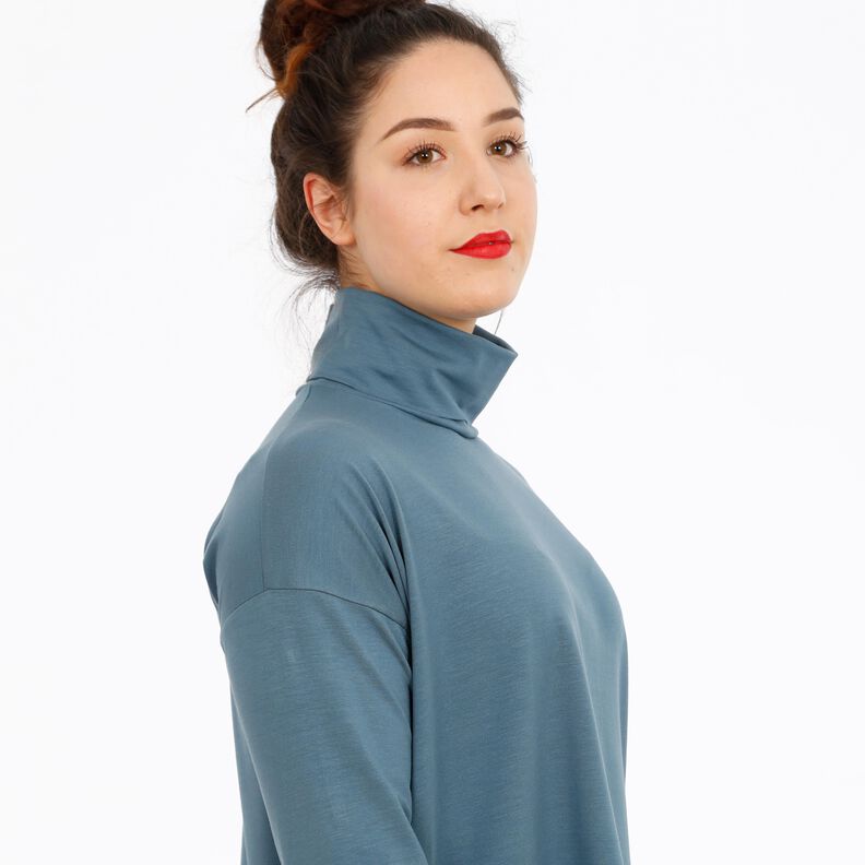 FRAU RETA - weites Rollragenshirt XS-XXL image number 7