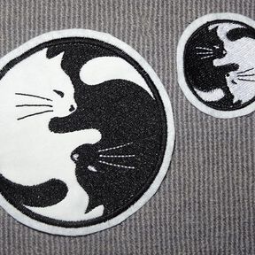 Stickdatei - Yin Yang Katze