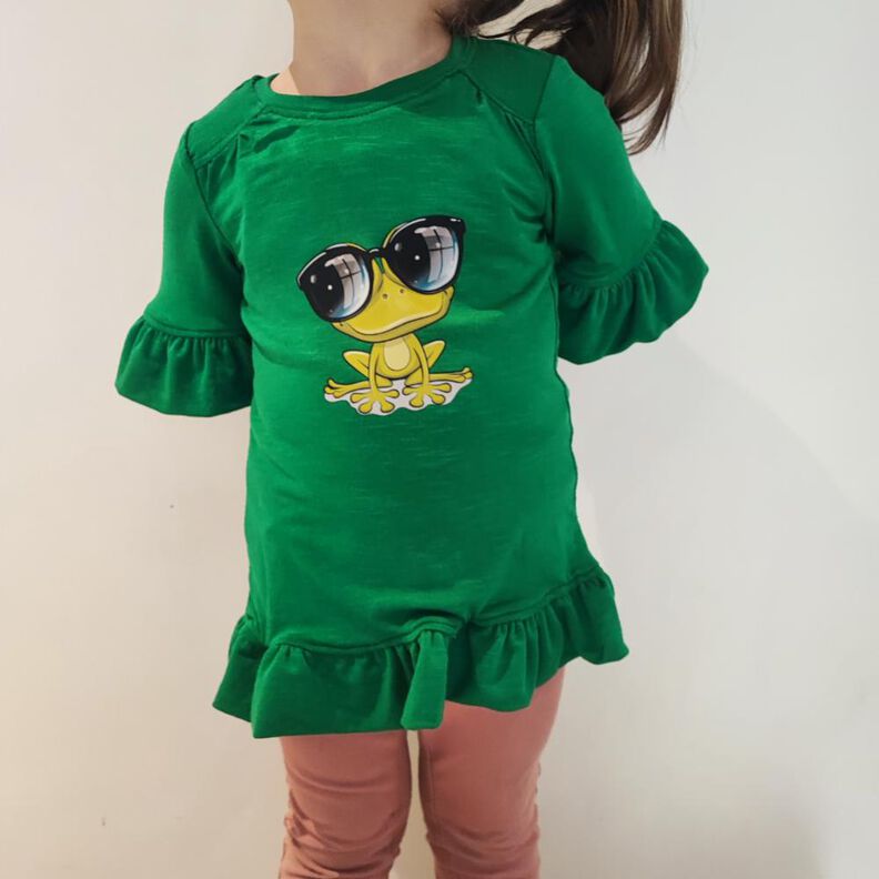 "Miss Mini - Wolle-Seide" 98-140 für sehr dehnbare Stoffe image number 1