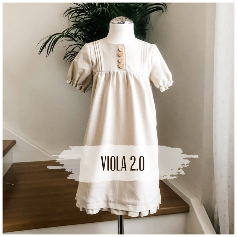 Kinderkleid "Viola 2.0" Digitales Schnittmuster image number 2