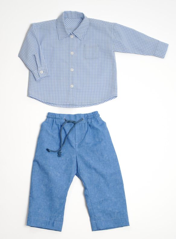 Hemd und Hose Schnittmuster Sparpaket für Baby und Kinder image number 3