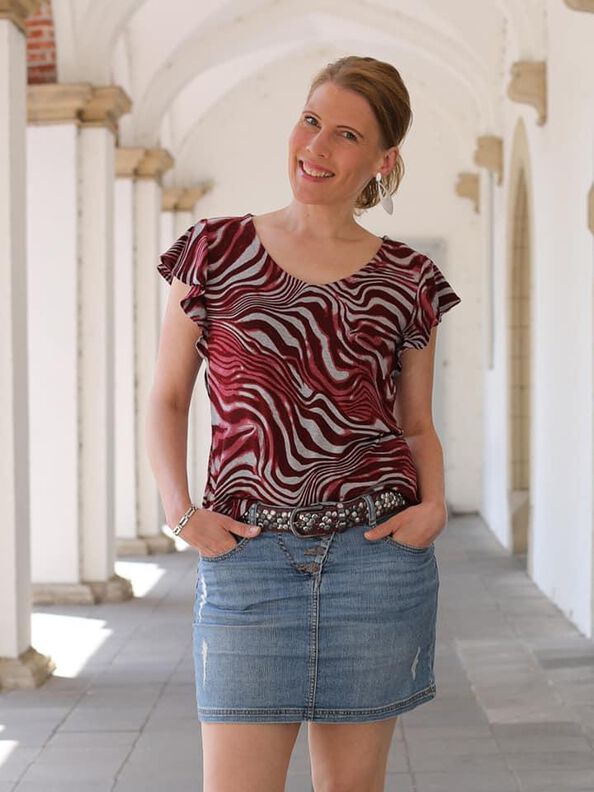  Volantshirt LATISANA Ebook Schnittmuster image number 3