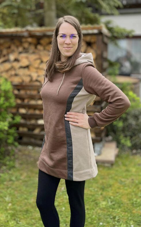 Hoodiekleid Jonine Gr. 32-48 beamerfähig image number 7