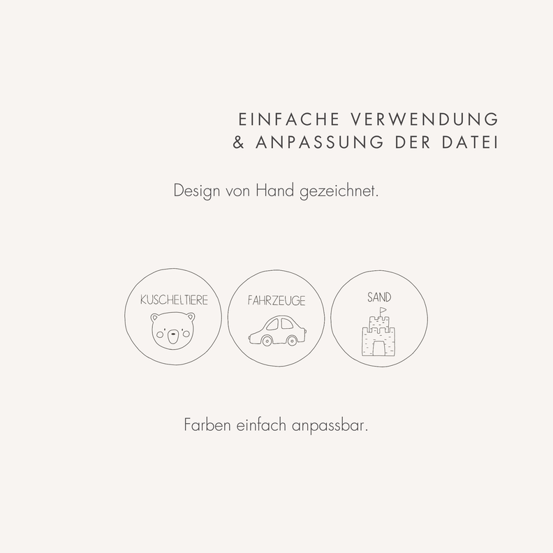 Plotter- und Laserdatei "ORDNUNG SPIELSACHEN" SVG PNG image number 2