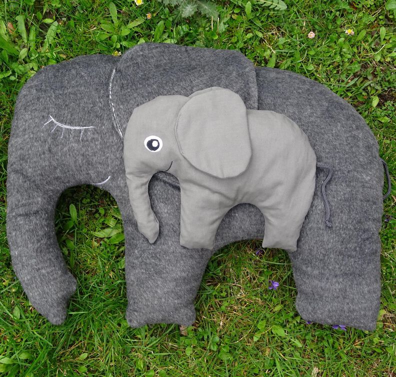 Elefant Kissen in 4 Größen nähen  image number 6