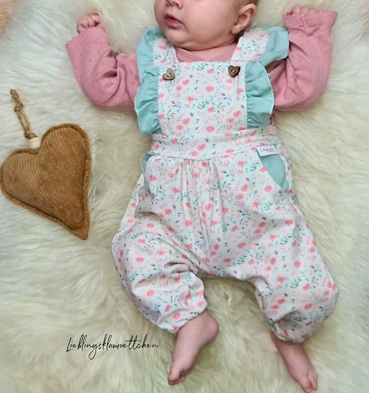 Der Zuckerpups für kleine Mädels ILatzhose/kleidIRockIRomper image number 10