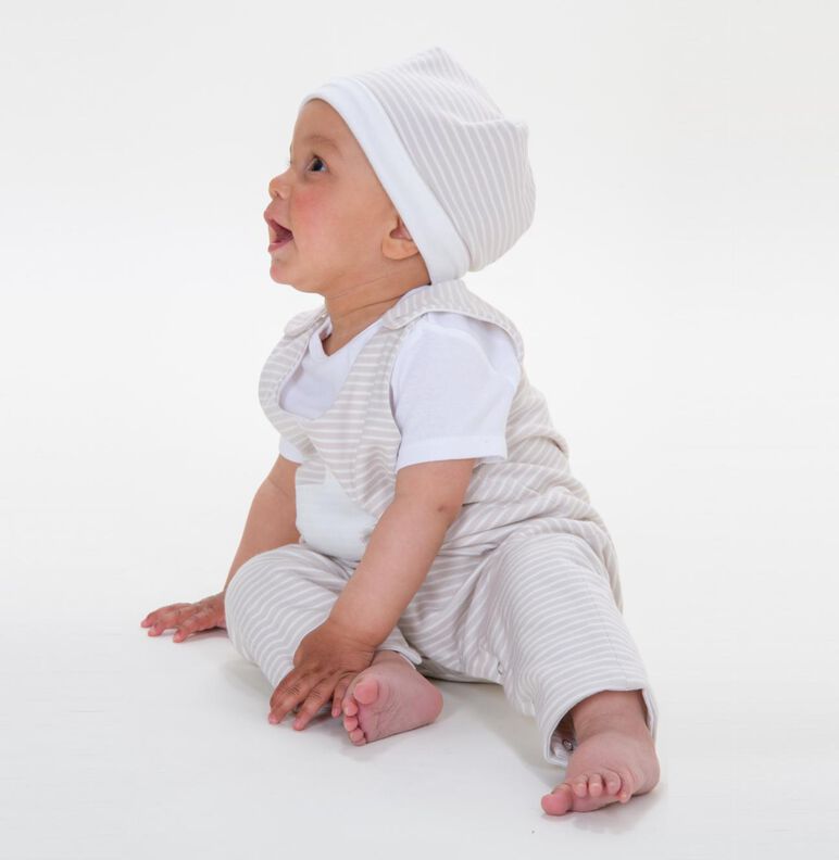 Schnittmuster Baby Overall zum Wenden und Mütze image number 6