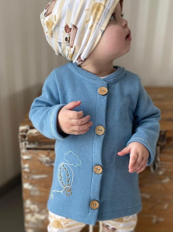Baby Cardigan Oxford #58 image number 4