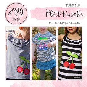 PLOTT *Kirsche*Plottbundle, Applikationsvorlage