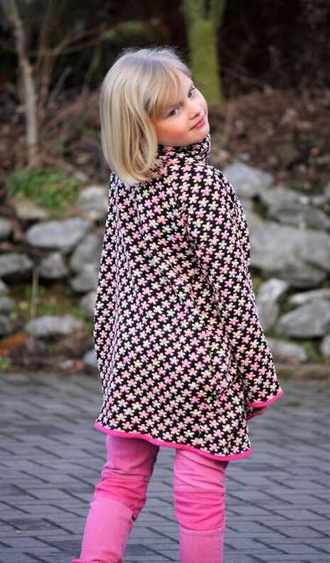 Jacke im O-Shape Look "Sylvie", Schnitt Gr. 110-152 image number 6