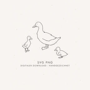 Plotter- und Laserdatei "GOOSE" SVG PNG