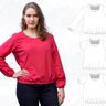 Becky – Bluse mit 4 Ärmellängen und Passe BU 80-116, A4+A0 thumbnail number 10