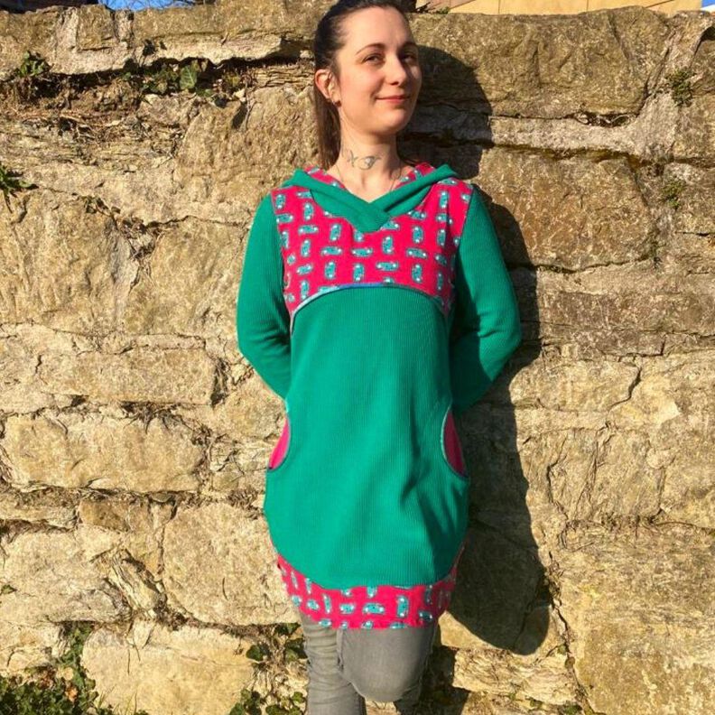 Hoodie Valeria Gr. 34-54 Schnitt(muster) & Nähanleitung image number 8
