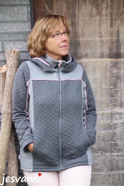 Fleecejacke Damen Schnittmuster Gr. 32-58 - mein PEDRO #79 image number 8