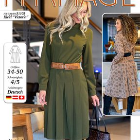 Kleid VICTORIA N&auml;hanleitung + Schnitt