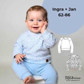 Schnittmuster Babyshirt Ingra-Jan Gr. 62-86 A4/A0-Datei Schnittmuster Babyshirt Ingra-Jan Gr. 62-86 A4/A0-Datei