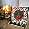 Plotterdatei Weihnachtskarte Tannenbaum thumbnail number 3