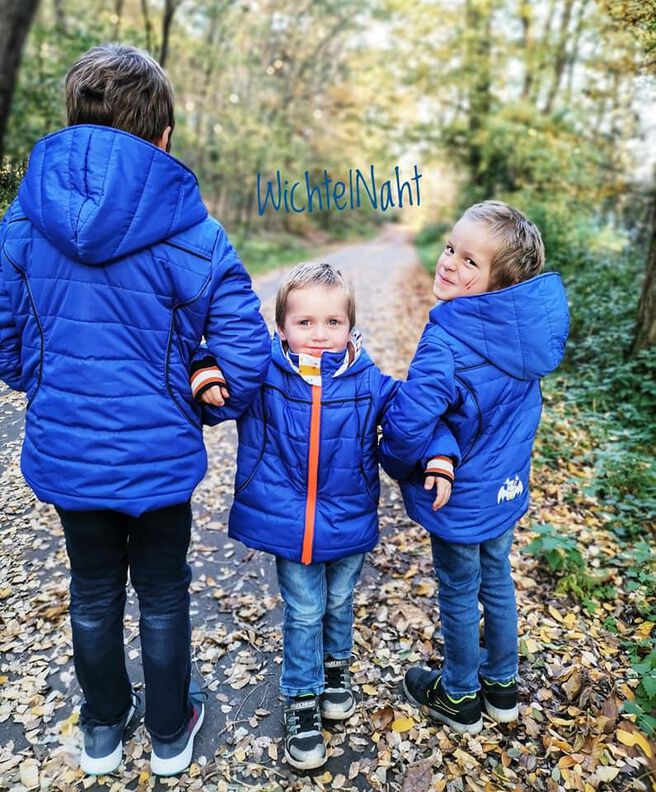 Steppweste/Jacke Kinder Schnittmuster Gr. 86-128 - NUKA #33 image number 8