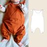 Romper MILO / Einteiler aus Webstoff & Musselin  thumbnail number 1