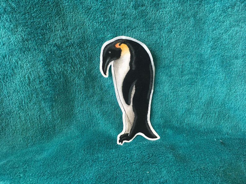 Applikationsvorlage und Nähanleitung Pinguin Mama image number 2
