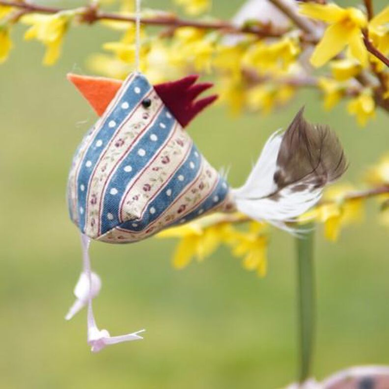 Osterdeko Huhn Hase Hahn Blume und Ei nähen image number 3