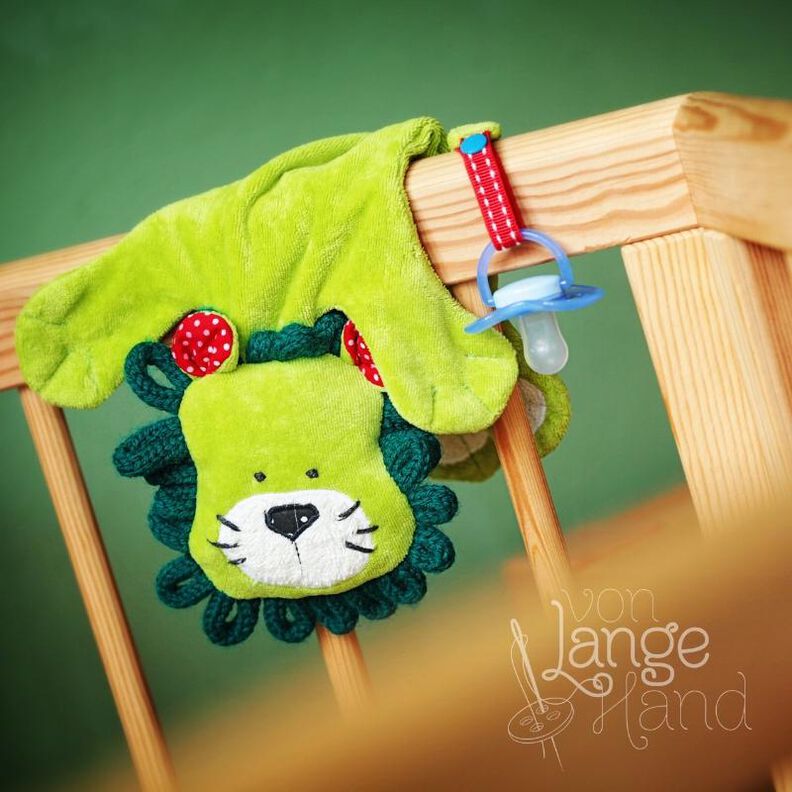 Löwenstarkes Kombipaket: Appliziervorlage Löwe Theo & Nähanleitung Theo Tatzenherz zum Vorteilspreis  image number 6