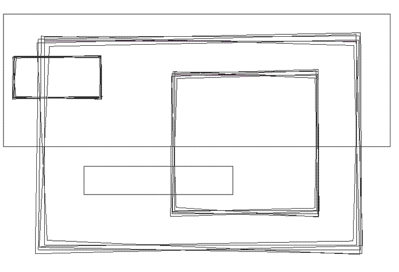 Stickdatei Doodle Rechteck Rahmen in über 20 Gr. image number 4