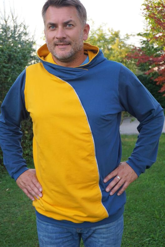 HERRENHOODIE XS - XXL MIT TEILUNG UND TASCHEN image number 2