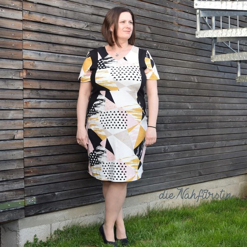 Figurwunder Kleid VICTORIA Größe 32 – 52 (XS – XXXXL) image number 8