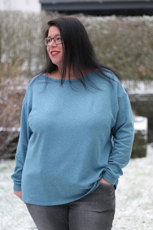Strickpullover – eBook Schnittmuster Gr. 32-58 – Visby #150 image number 6